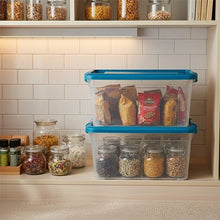 تحميل الصورة في عارض المعرض، Storage Box - 5700 ml. Stack Box with Lid & clips