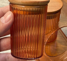 Load image into Gallery viewer, Food Storage Container - Set of 5 (100 ml. x 4 Jars & Stand) Airtight Acrylic Storage Containers