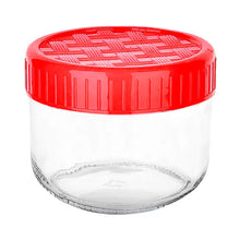 Load image into Gallery viewer, Glass Jar Set - 3 x 300 ml. Glass Jar Set With Airtight Lids