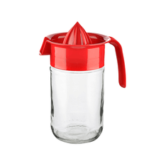 Load image into Gallery viewer, Juicer - Glass Citrus Juice squeezer with Handle (22 oz) - 660 ml. Juice squeezer