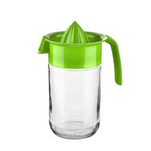 Load image into Gallery viewer, Juicer - Glass Citrus Juice squeezer with Handle (22 oz) - 660 ml. Juice squeezer