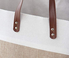 Load image into Gallery viewer, Laundry Bags - Big Laundry Bag with Handle with leather handle