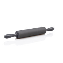 Load image into Gallery viewer, Pastry Rolling Pin - Silicone Dough Roller Pin With Handles ( 48 cm )