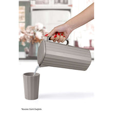 Load image into Gallery viewer, Cups/Mugs/Jars/Jugs - Reusable Square shape Plastic Jug with lid cover - 125 X 165 X 250 mm