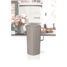 Load image into Gallery viewer, Cups/Mugs/Jars/Jugs - Reusable Square shape Plastic Jug with lid cover - 125 X 165 X 250 mm