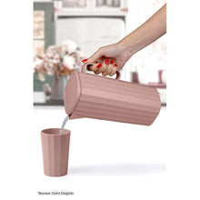 Load image into Gallery viewer, Cups/Mugs/Jars/Jugs - Reusable Square shape Plastic Jug with lid cover - 125 X 165 X 250 mm