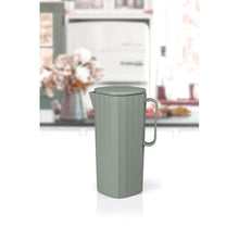 Load image into Gallery viewer, Cups/Mugs/Jars/Jugs - Reusable Square shape Plastic Jug with lid cover - 125 X 165 X 250 mm