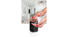 Load image into Gallery viewer, Bathroom Accessory Set - Luna 400ml. Decor Bathroom Soap Dispenser - Copper Frame