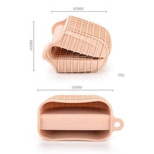 Load image into Gallery viewer, Mini Silicone Oven Mitts Pot Holders - 1 Pc Premium Silicone Tray Grabber in a compact design for easy storage.