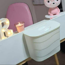 Load image into Gallery viewer, Pink owl figurine on a desk with a calendar and decorative items in the background