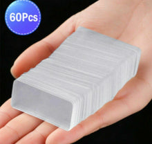 Load image into Gallery viewer, MULTIPURPOSE DOUBLE FACE – Unique Adhesive Box with 60 Strong Mounting Chips, for Smart and Secure Home Solutions Without Nails or Drilling Tools. (1 Pack)