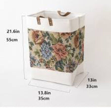 Load image into Gallery viewer, Laundry Bags - Big Laundry Bag with Handle with Leather handle