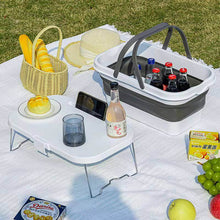 Load image into Gallery viewer, Foldable Storage Container - Portable Collapsible Basket With Handle ( 24 x 29 x 48 cm )