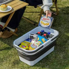 Load image into Gallery viewer, Foldable Storage Container - Portable Collapsible Basket With Handle ( 24 x 29 x 48 cm )