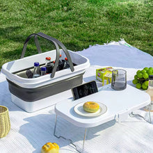 Load image into Gallery viewer, Foldable Storage Container - Portable Collapsible Basket With Handle ( 24 x 29 x 48 cm )