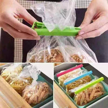 تحميل الصورة في عارض المعرض، Food Storage Bag Sealing Clips (4-Piece Set | 2 Sizes) | Airtight Food Lock Clips