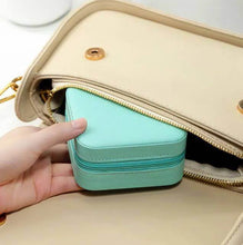 Load image into Gallery viewer, Makeup, Jewelry & accessories Organizers - Portable Multi-Layer Leather Travel case - Small Box
