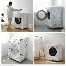 Load image into Gallery viewer, Washing Machine Cover - Washer/Dryer cover For Front-loading Machine Waterproof Dust-proof Thicker with Roll Edge