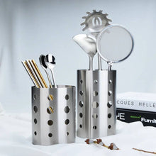 تحميل الصورة في عارض المعرض، حامل ملعقة بلاستيك - منظم أدوات المائدة - حامل أواني المطبخ