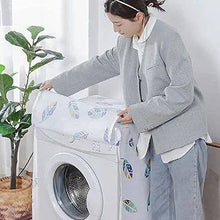 Load image into Gallery viewer, Washing Machine Cover - Washer/Dryer cover For Front-loading Machine Waterproof Dust-proof Thicker with Roll Edge