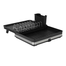 تحميل الصورة في عارض المعرض، Dish Drying Rack | Extendable Kitchen Sink Cutlery Holder Dish Drainer Plate Bowl Drying Tray Rack