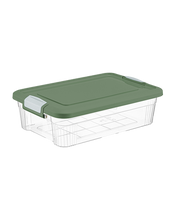 تحميل الصورة في عارض المعرض، Storage Box - 2500 ml. Stack Box with Lid & clips