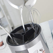 Load image into Gallery viewer, Cutlery Holder - Stainless Steel Cutlery Organizer - Round Shaped