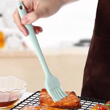 Load image into Gallery viewer, Spatulas/Utensils - Mini Non stick Silicone heat resistent Kitchen Set of 3 ( Oil Spreader - Whisk - Pastry Spreader )