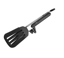 تحميل الصورة في عارض المعرض، Tong / Grabber - Silicone Serving & Cooking Locking Tong Srainer With Built-in Stands