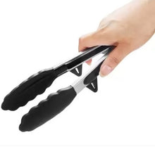 Load image into Gallery viewer, Tong / Grabber - Silicone Serving & Cooking Locking Tong With Built-in Stands