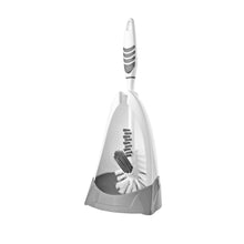 Load image into Gallery viewer, Toilet Brush and Holder - Toilet Handle With 3 Brushes & Holder