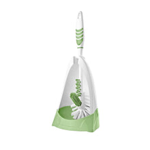 Load image into Gallery viewer, Toilet Brush and Holder - Toilet Handle With 3 Brushes & Holder