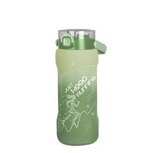 تحميل الصورة في عارض المعرض، Bottles - Plastic Water Bottle - 2000 ml. Water Bottle with Airtight Lid & Handle in green color.