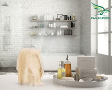 Load image into Gallery viewer, Premium Egyptian Natural Bath Loofah Sponges - 100% Organic, Gentle Exfoliation (Set of 2)