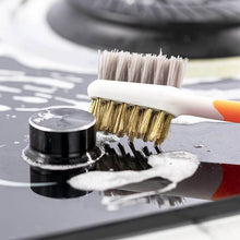 Load image into Gallery viewer, 1 Pcs Kitchen Gas Stove Cleaning Brush With Plastic Scraper