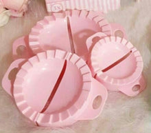 Load image into Gallery viewer, Dough Press Set - Qatayef, Samosa, Dumpling Maker - 3 Sizes(6.5 cm to 10.5 cm)