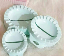 Load image into Gallery viewer, Dough Press Set - Qatayef, Samosa, Dumpling Maker - 3 Sizes(6.5 cm to 10.5 cm)