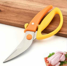 Load image into Gallery viewer, Scissors - Kitchen Scissor Heavy Duty with Safety Lock - All Purpose Stainless Steel Utility Scissors - Poultry & Meat Shear