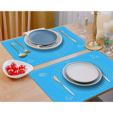 Load image into Gallery viewer, Pastry Silicone Baking Mat sheet with Scale - Size 43.0 cm x 35.0 cm