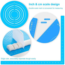 Load image into Gallery viewer, Pastry Silicone Baking Mat sheet with Scale - Size 43.0 cm x 35.0 cm