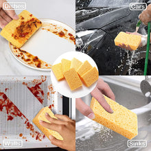 Load image into Gallery viewer, Eco-Friendly Cellulose Sponge - Non-Scratch, Strong Absorption - 11 cm×7 cm
