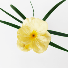 Load image into Gallery viewer, Artificial Flower Plant in Mini Plastic Pot (22 x 9 x 9 cm)