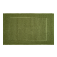 Load image into Gallery viewer, Bath Mat Towel Olive Strips - 55 cm * 85 cm - 100% Cotton