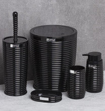 تحميل الصورة في عارض المعرض، طقم اكسسوارات الحمام ، طقم حمام ديكور 5 قطع (Elegance) - مجموعة Ocean home - إطار صلب