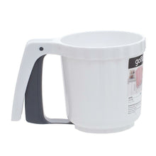 Load image into Gallery viewer, Sieves - Plastic Flour Sifter - Baking Sifter with Handle - 400 ml. Flour Sieve with Hand Press