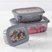Load image into Gallery viewer, Food Storage Containers Set with Silicone Lid (3 Pcs - 1,200 ml., 670 ml., 400 ml.)
