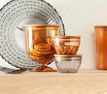 Load image into Gallery viewer, Food Storage Contaier - Airtight 1.4L Acrylic Food & Biscuit Storage Container with Stylish Wooden Lid