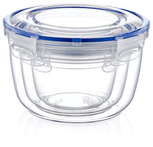 Load image into Gallery viewer, Food Storage Containers (Set of 3 - 625, 1200 & 2100 ml.) - Sealed High Round Storage