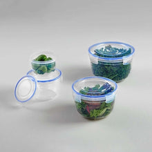 تحميل الصورة في عارض المعرض، Food Storage Containers (Set of 4 - 625, 1200, 2100 & 3400 ml.) - Sealed High Round Storage