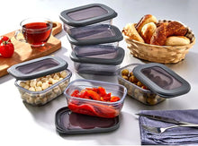 Load image into Gallery viewer, Food Storage Containers Set with Plastic Lid (3 Pcs - 1,200 ml., 670 ml., 400 ml.)